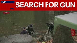 WATCH: NYPD dive team searching for gun used to kill UnitedHealthcare CEO | LiveNOW from FOX