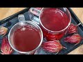 rosella flower tea hibiscus tea চুকায় ফল দিয়ে চা তৈরির পদ্ধতি how to make rosella tea powder