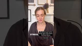 My Favorite Quote From Brene Brown on Stress