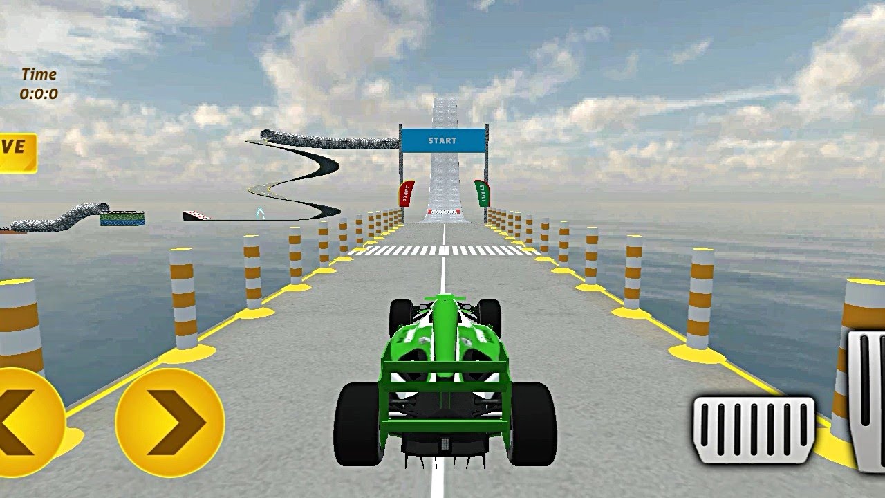 Formula Racing Car Stunt GT Car Games | Best Challenging Mission - YouTube