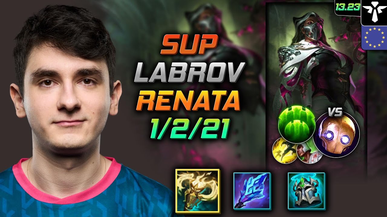 Renata Glasc Support Build Labrov Radiant Virtue Guardian - LOL EUW ...