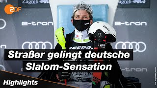 Linus Straßer feiert ersten Slalom-Weltcupsieg seiner Karriere | Ski Alpin - ZDFsport