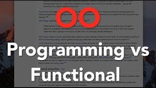 Object Oriented Programming vs Functional ... and a Banana.