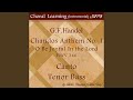 Serve the Lord with Gladnessl-Tenor