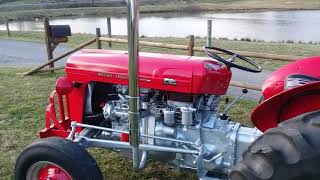 1960 Massey Ferguson 35 with a 3 cylinder Perkins diesel