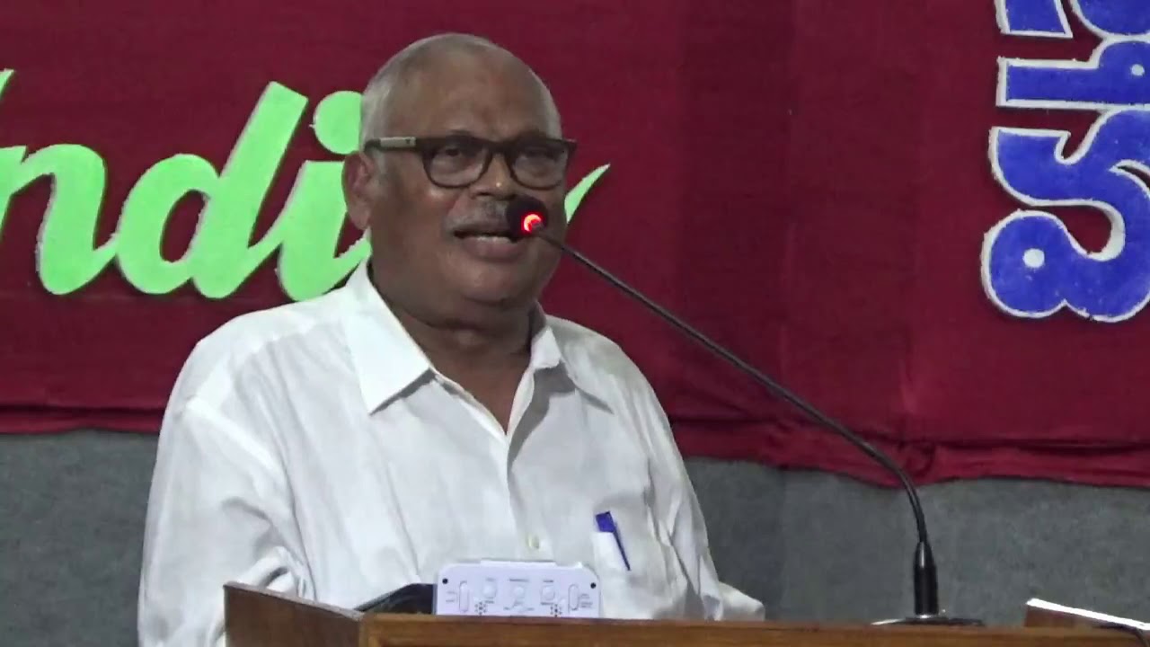 Testimony Of Prabhudas Garu By Bro.T.P.Varaprasadareddy - YouTube