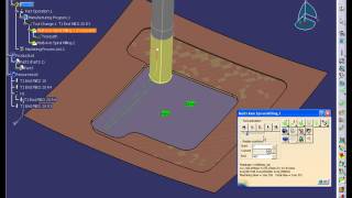 CATIA Machining Multi Axis Spiral