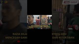 Deteksi Dini Gangguan Keamanan dan Ketertiban, Lapas Palangka Raya Gelar Razia bersama Divisi PAS