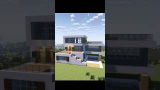 how to make Minecraft modern house 🏘️🏘️ #minecraft #shorts #youtube #trending