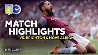 VILLA QUALIFY FOR EUROPE | Aston Villa 2-1 Brighton & Hove Albion