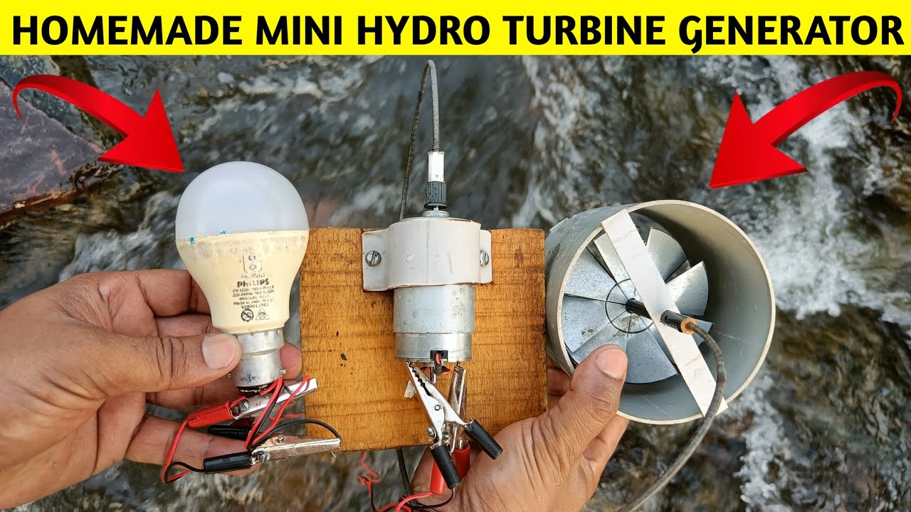 Homemade Micro Hydro Generator Homemade Ftempo