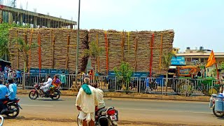 70 ಟನ್ ಕಬ್ಬಿನ ಲೋಡ್💥💖 70 Ton Sugarcane Load Davaleshwar Tractor,🤩🤩