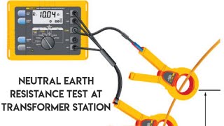 ട്രാൻസ്ഫോർമർ സ്റ്റേഷനിലെ ന്യൂടൽ എർത്ത് റെസിസ്റ്റൻസ് testNeutral earth resistance test at transformer