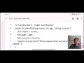 Describe constructor chaining in java.