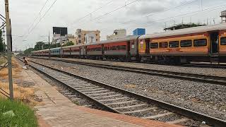 sirpur Kagaznagar-Secunderabad || Bhagyanagar express passing Ghatkesar|| #indianrailways