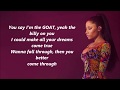 Nicki Minaj - Bed (feat. Ariana Grande) lyrics
