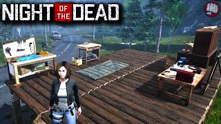 Surviving Day One Base Setup | Night Of The Dead Gameplay | Part 1
