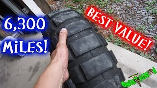 Shinko 805-804 dual sport tire 6300 mile review