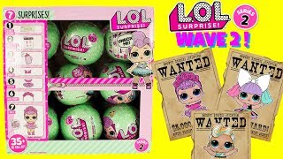 LOL Surprise Dolls SERIES 2 WAVE 2 FULL CASE The Hunt For Luxe, Sugar Queen, Pra