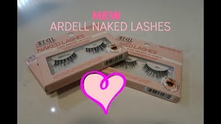 NEW ARDELL NAKED LASHES | REVIEW