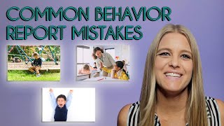 Stop Making These Mistakes With Your Daily Behavior Report