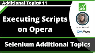 Executing Selenium Scripts on Opera Browser