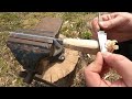 i m making a mora knife handle.