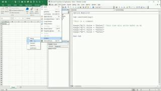 06 ENG VBA Excel Adding comments to the code