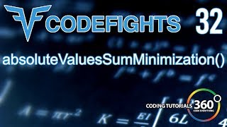AbsoluteValuesSumMinization | CodeFights Intro Algorithm JavaScript Solution and Breakdown