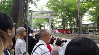 府中大國魂神社・流鏑馬本戦（2017年6月11日）