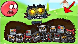 КРАСНЫЙ ШАРИК и ВСЕ КВАДРАТЫ в Подземелье ! новая веселая игра ! Мультик ! Для детей