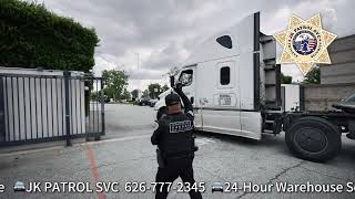 24-Hours Warehouse Security Patrol Service