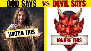 Satan wants you to ignore Jesus Christ !!| Message from God| God says