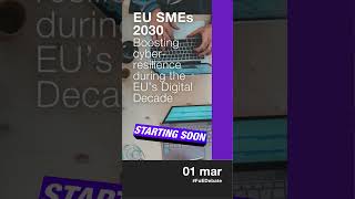 EU SMEs: boosting cyber-resilience during the EU's Digital Decade