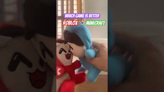ROBLOX OR MINECRAFT??? #minecraft #roblox #omz #omzcrew #roxy #crystal #nyeong #nyeongsplaytime