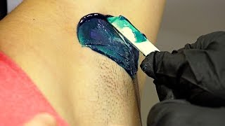 HOW TO WAX ARMPITS // Youtube Tutorial // Cirepil Blue Wax