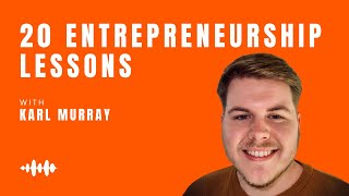 20 entrepreneurship lessons | Founder Sessions 20