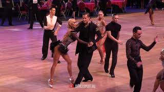 Marek Bures - Anastasiia Iermolenko CZE | Samba | WDSF GrandSlam Latin - Rimini 2019