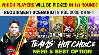 PSL 10 draft: Which players will be picked in first round? | Teams’ need \u0026 available best option