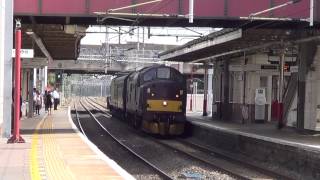 (HD) 37516 drags 60009 'Union of South Africa' through Harrow \u0026 Weadlstone 20.8.13