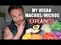 VEGAN BODYBUILDER & NUTRITIONIST'S SUPER HEALTHY DIET **MACROS REVIEWED**