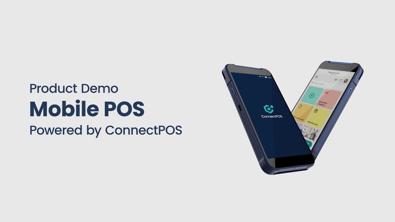 Connectpos Mobile Pos Checkout Process Demo Youtube