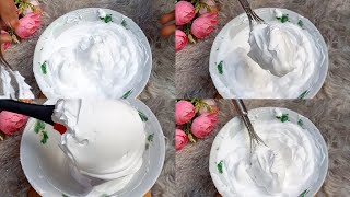 ইলেকট্রিক বিটার ছাড়া Tropical whipped cream recipe ❤️ অনেক অজানা গোপন কিছু টিপস এবং ট্রিকস থাকছে ...