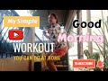 HOME WORKOUT FOR WOMEN/ATE LORNA Vlogs