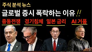 전세계 주식시장 대폭락 - 그 이유는?