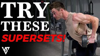 Back and Biceps Workout to Build Size & Definition (3 SUPERSETS!) | V SHRED