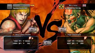 [USF4] DandierGoose388 (Ken) vs. AceMONSTA116136 (Dhalsim) [Ranked Match]