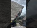 rhythm and stealth 7a glendalough wicklow. climbing bouldering