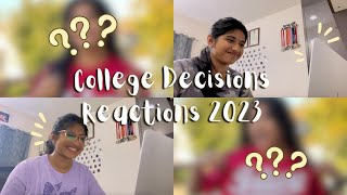 COLLEGE DECISIONS REACTIONS 2023: IU Bloomington, USFCA, Baylor University, and MORE!!