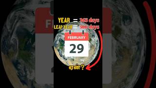 Why Leap Year has 366 days? #shorts #shortsfeed #shortvideo